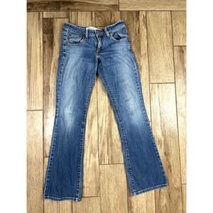 Levi's 518 Superlow Bootcut Jeans Y2K Womens 3 Long Stretch Denim Vintage
